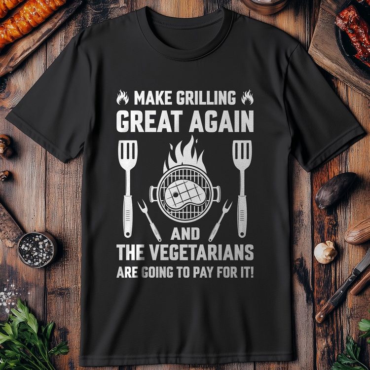 Make Grilling T-Shirt AU image 2