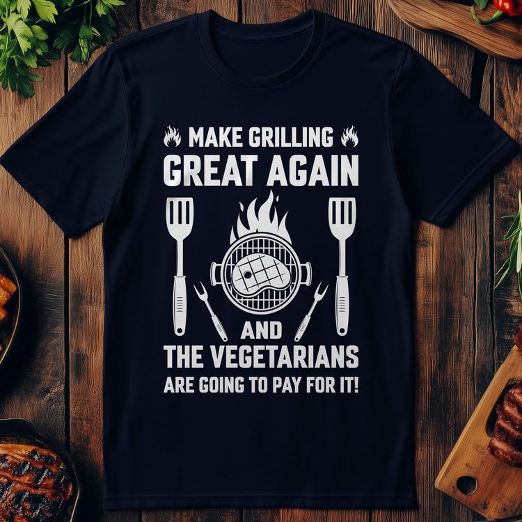 Make Grilling T-Shirt AU image 4