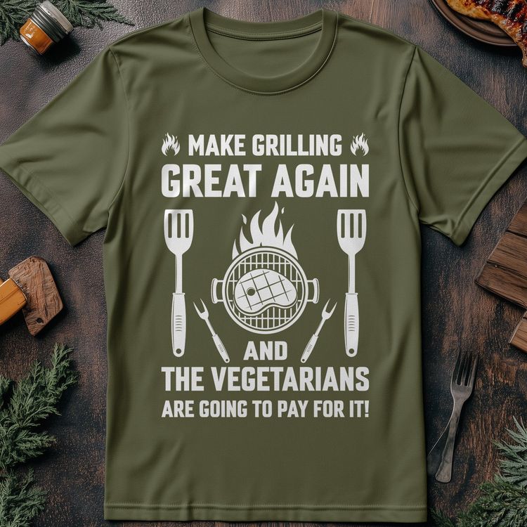 Make Grilling T-Shirt AU image 5