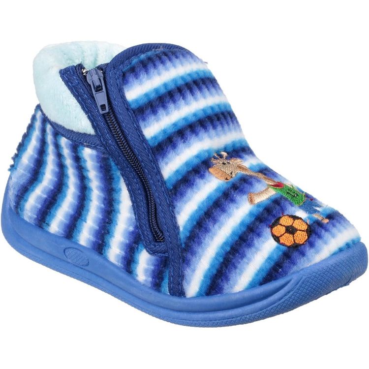 Mirak Safari Zip Up Bootie Slipper 1