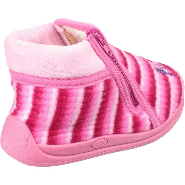 Mirak Safari Zip Up Bootie Slipper 4