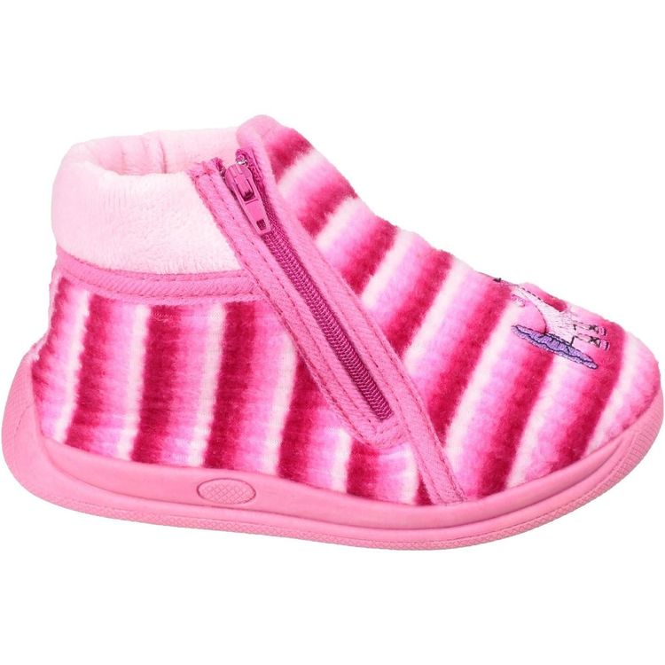 Mirak Safari Zip Up Bootie Slipper 15
