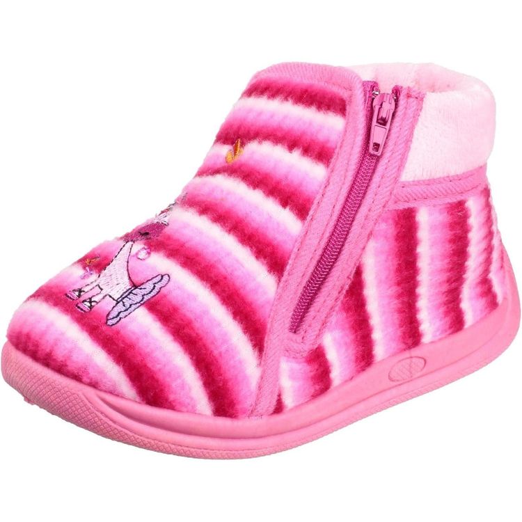 Mirak Safari Zip Up Bootie Slipper 2