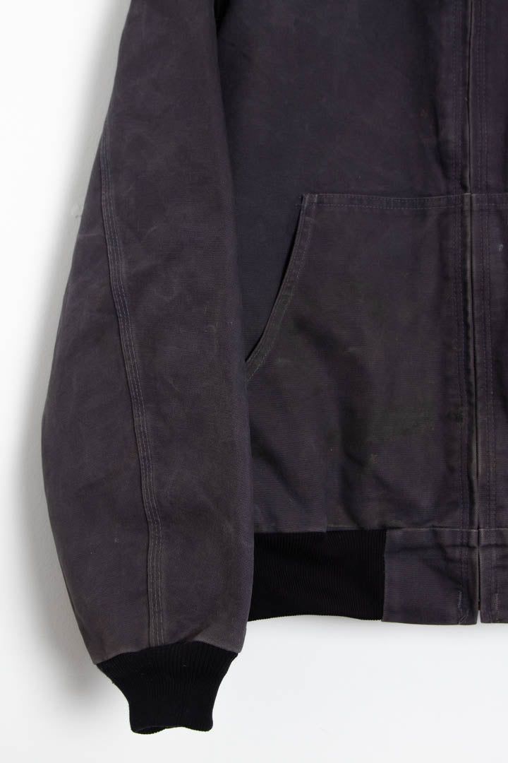 Carhartt J247 Duck Canvas Active Hooded Jacket (L) image 6