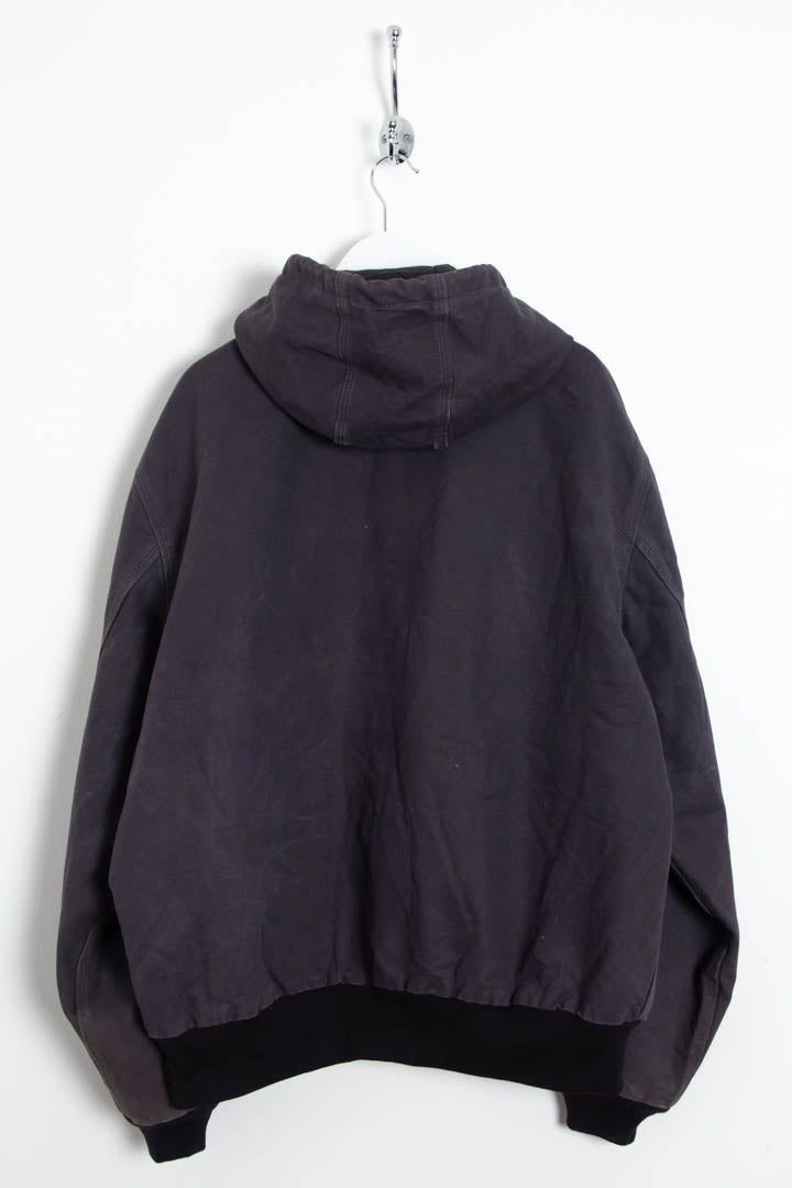 Carhartt J247 Duck Canvas Active Hooded Jacket (L) image 2
