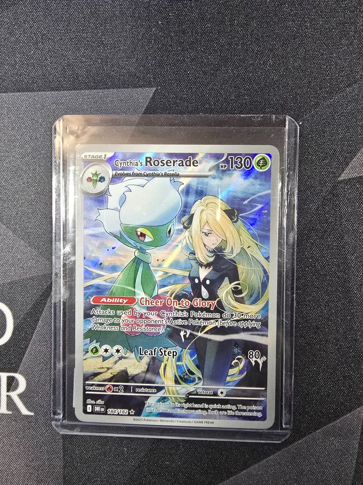 Cynthia'S Roserade #184 Destined Rivals (Near Mint)