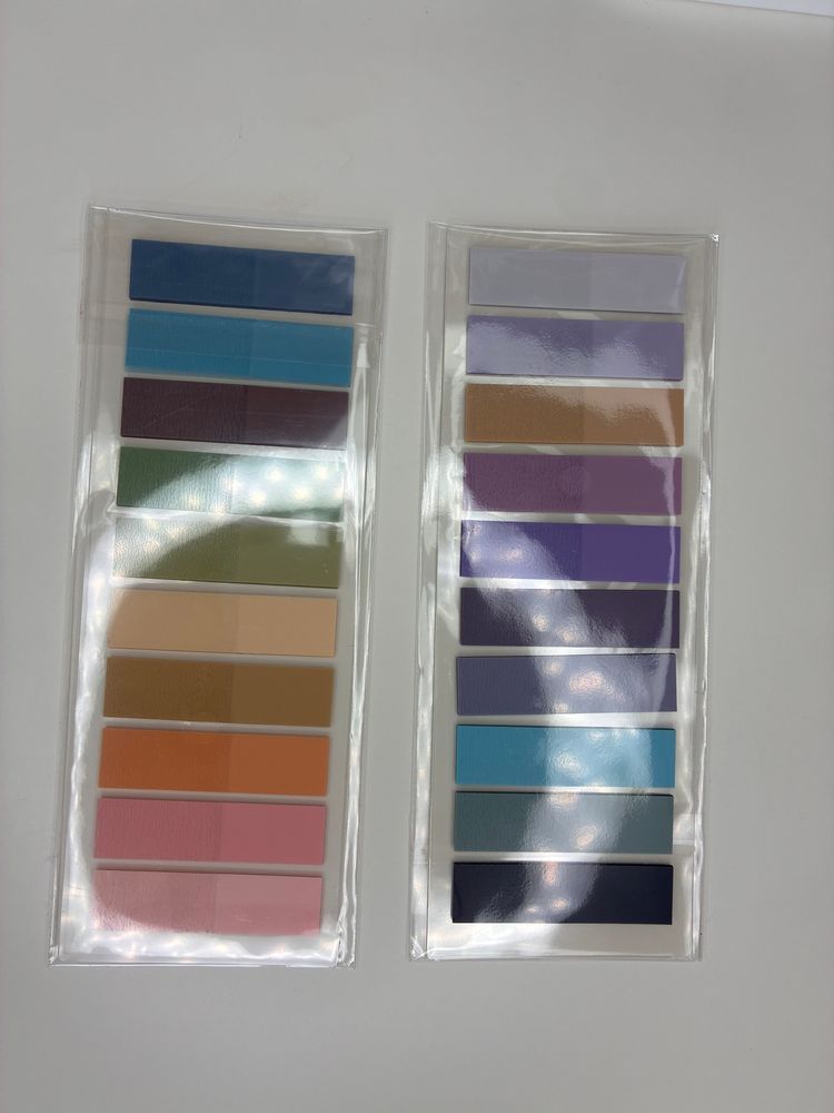 Color Swatch Sample sticky notes