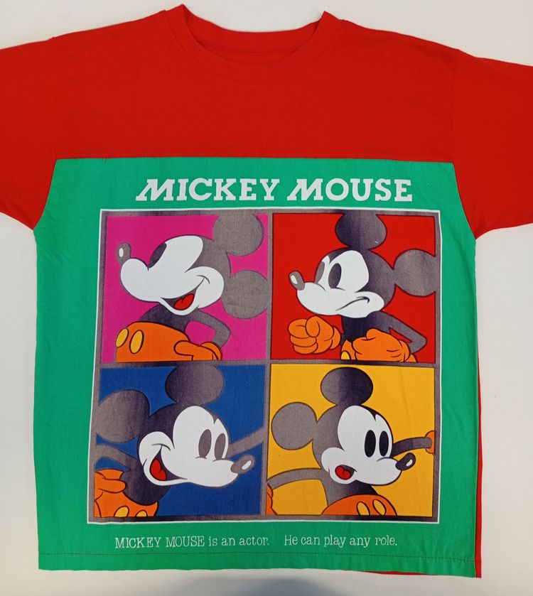 Single Stitch 90's t-shirt with Mickey Mouse graphic obraz 2