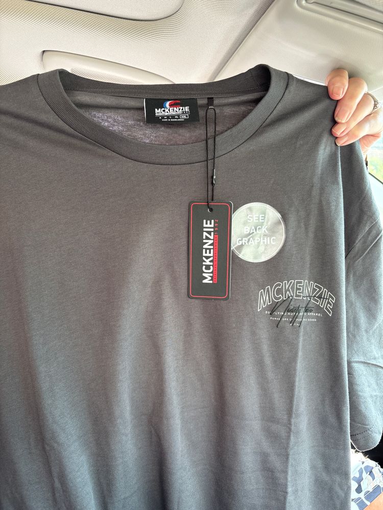 Mckenzie Grey T-Shirtand shorts