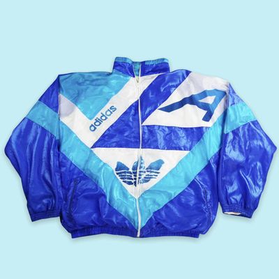 Vintage Adidas Water Logo Windbreaker
