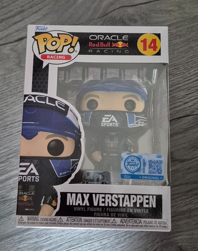 Funko Pop! Racing Max Verstappen Vinyl Figure