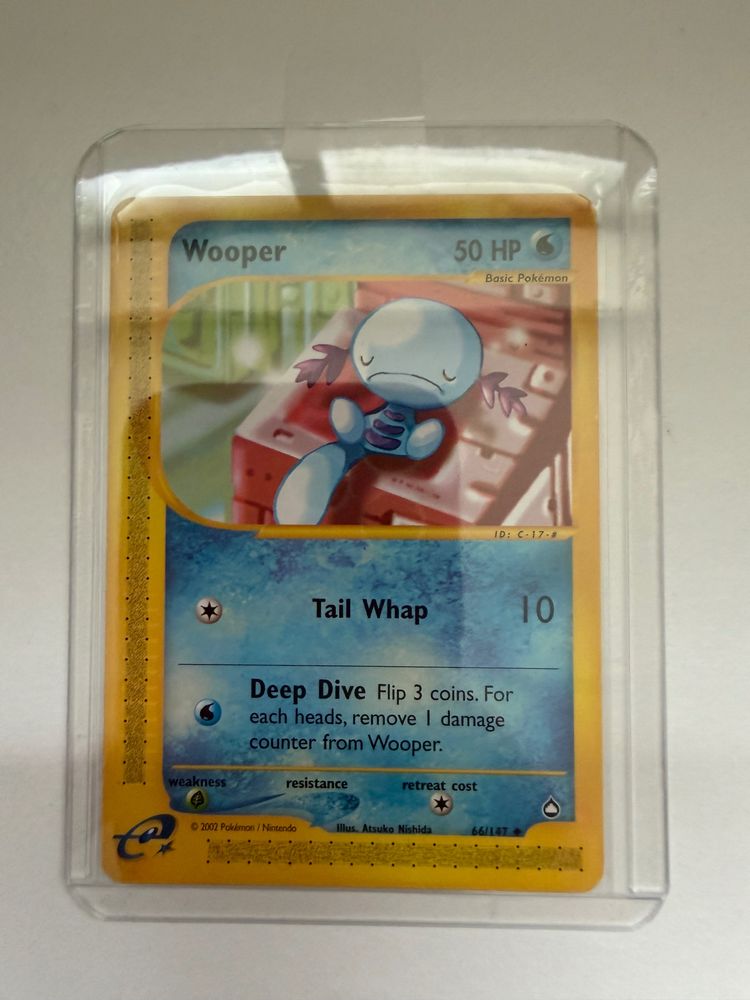 Pokémon Wooper Pokémon Card product image