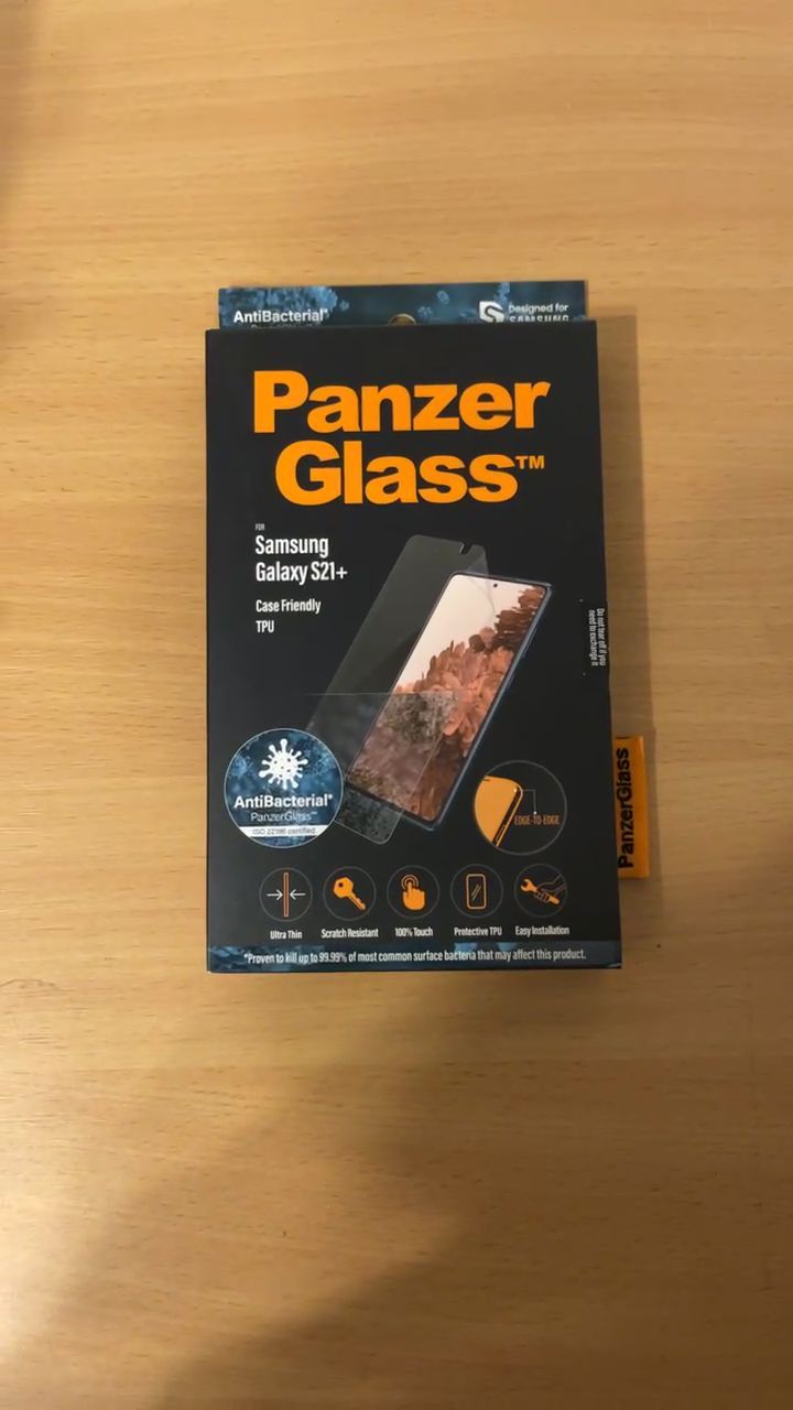 PanzerGlass S21 Plus screen protector  image 1