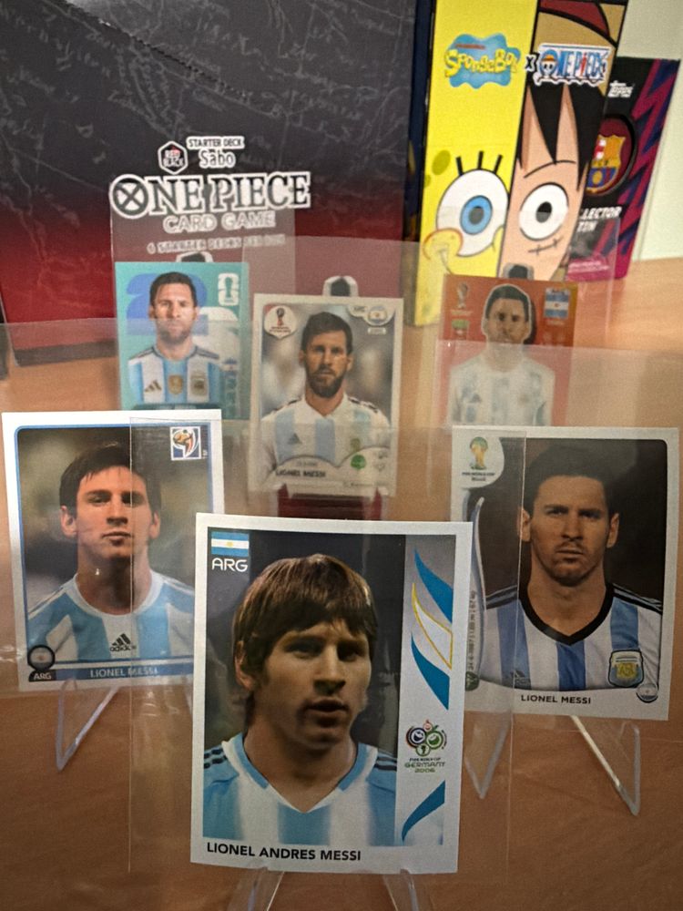 Lionel Messi all world worldcup panini 