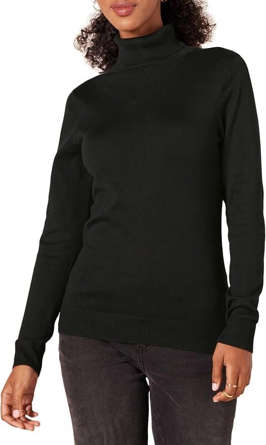 Black Turtleneck Sweater image 1