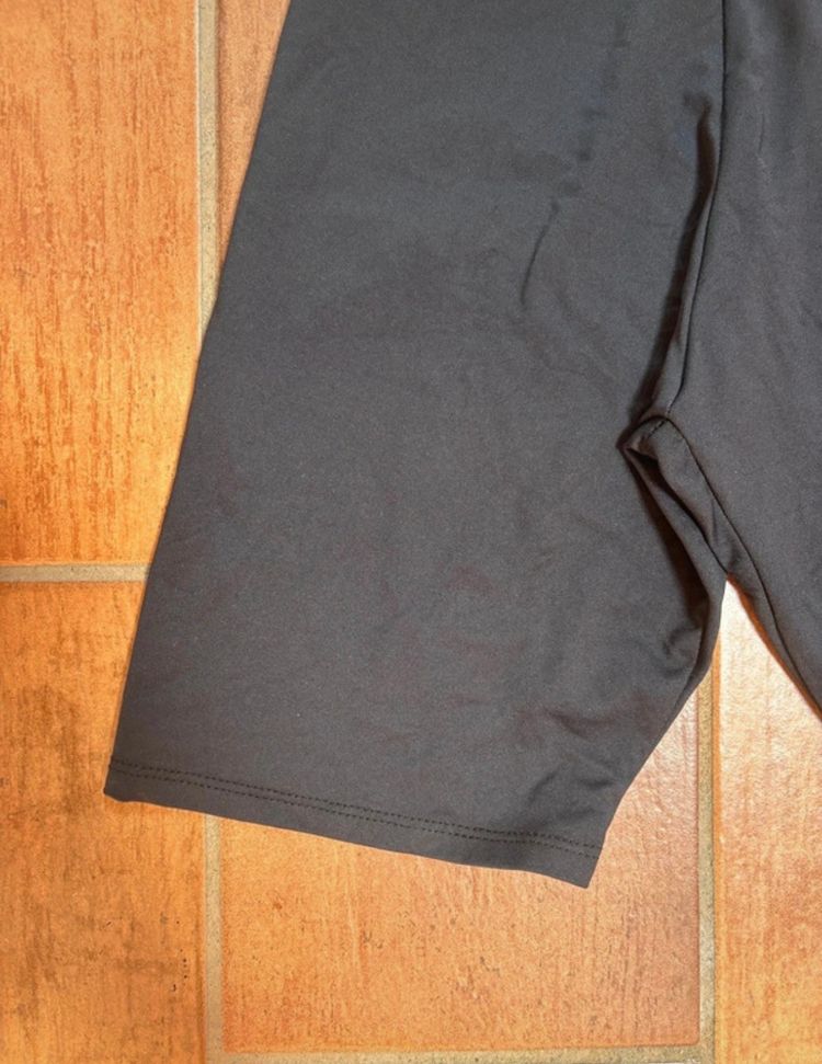 Pull&Bear Cycling Shorts Black Sport Gym Biker Pants - Size S 2
