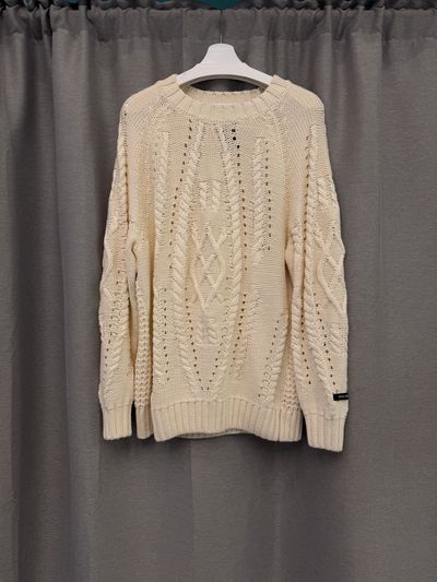 Daily Paper Cream Knit Sweater