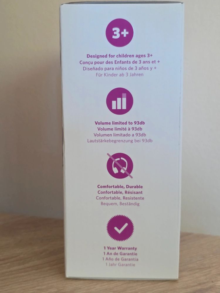 LilGadgets Connect+ Purple Kids Wired Headphones with SharePort & Box (Ages 3+) image 8