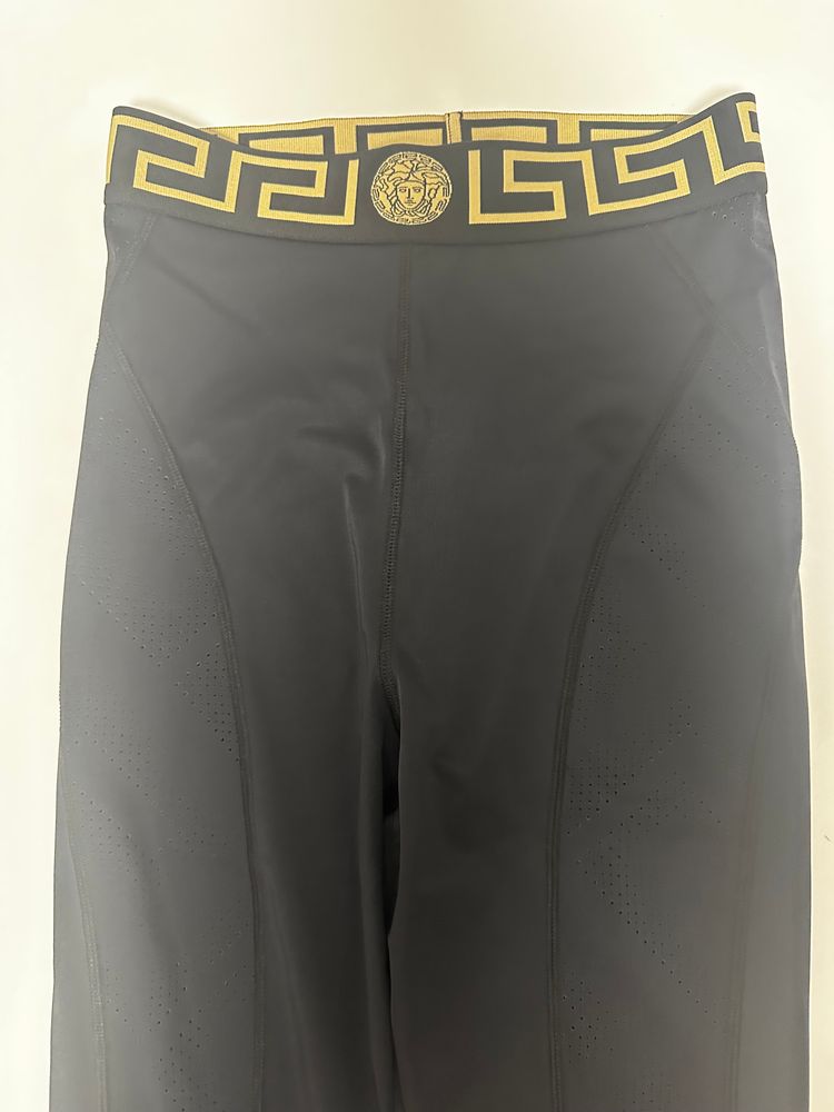 Versace Greca Black Leggings 3