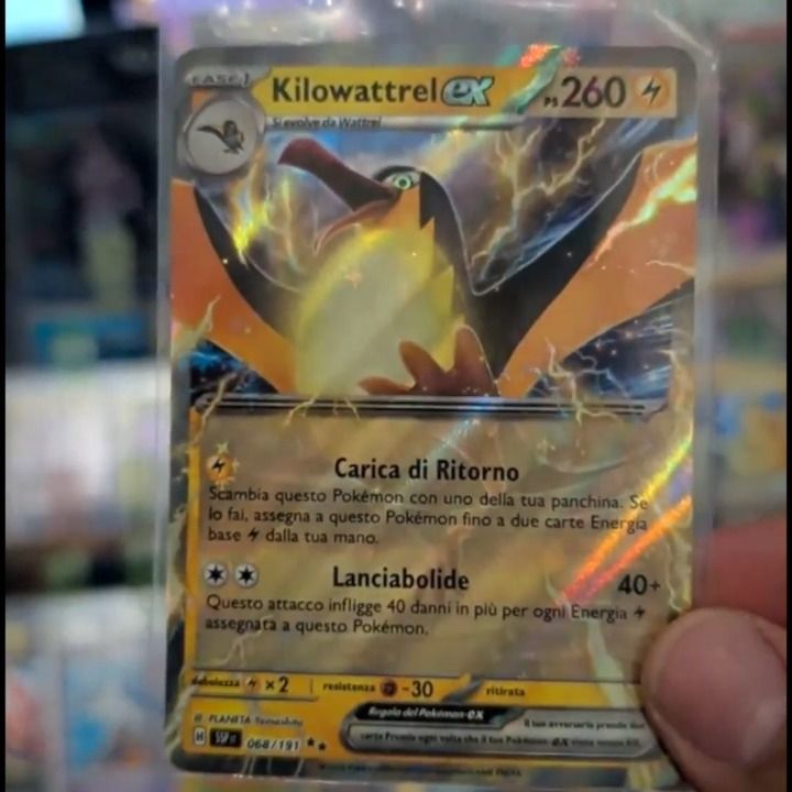 Pokemon pokemon kilowattarel ex  product image
