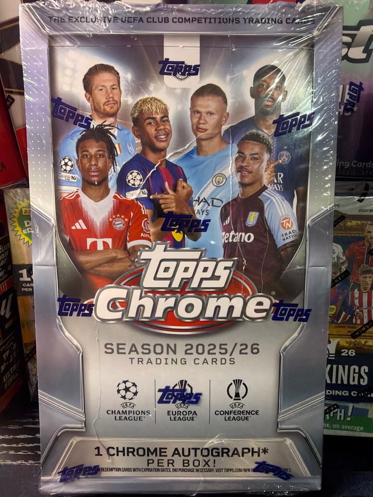 Topps BREAK X1  Chrome 25/26 product image