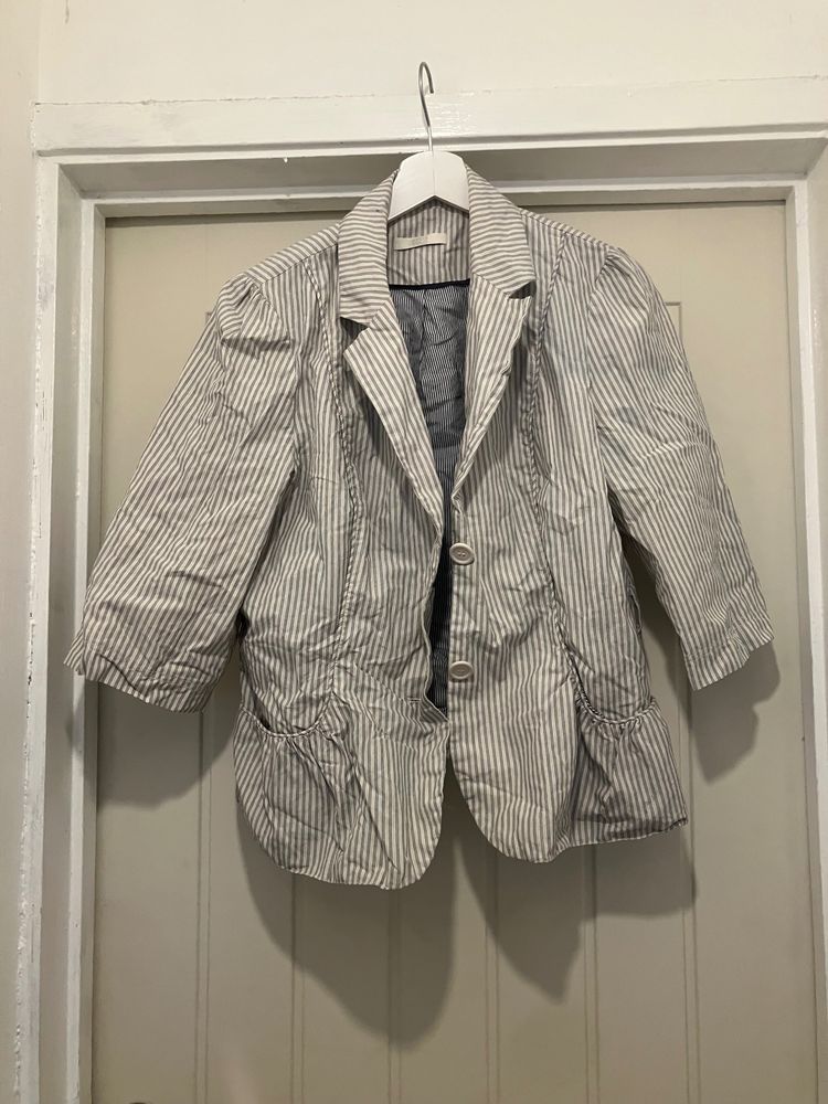 Striped Blazer Jacket