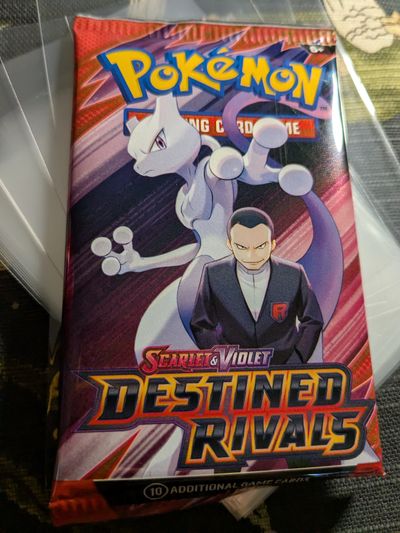 Pokémon Scarlet & Violet Destined Rivals Trading Card Game Booster Pack