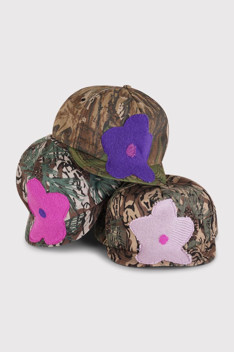 Wild Flower Cap - Purple 3