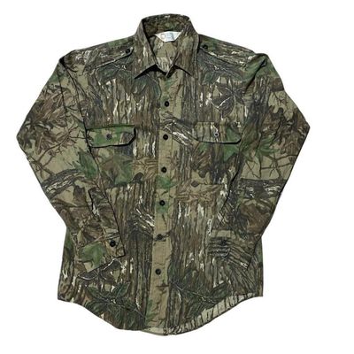 Sport Afield Camouflage Long Sleeve Shirt size M