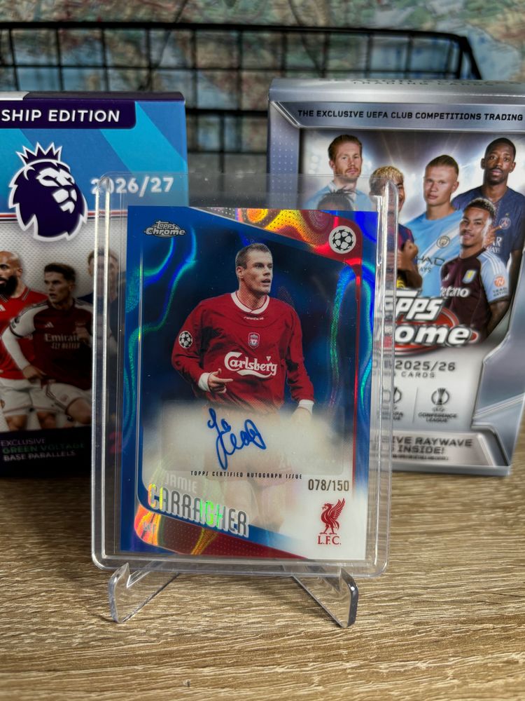 Topps Chrome Uefa Champions League Trading Card