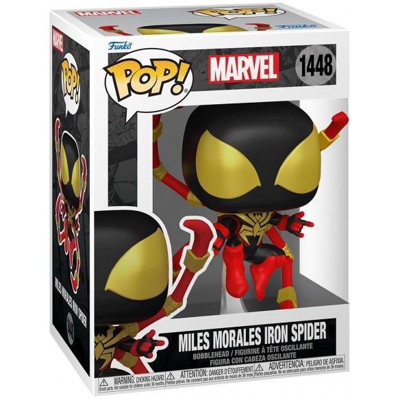 Funko Funko Pop Marvel Miles Morales Iron Spider Bobblehead product image