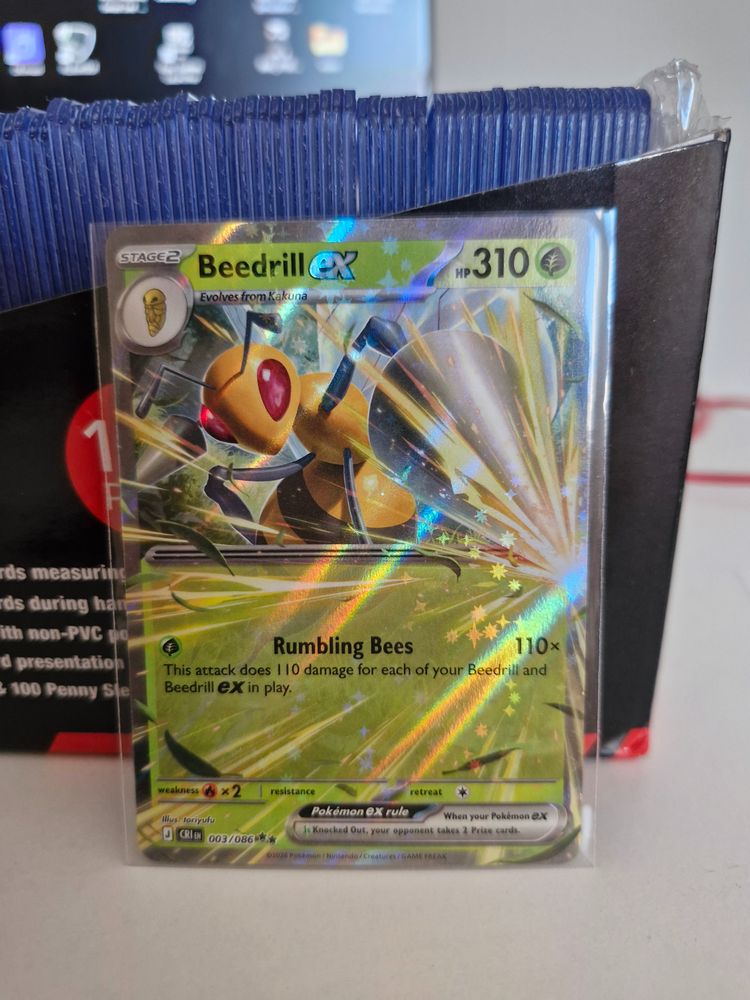 Beedrill Ex Pokémon Card imagen 1