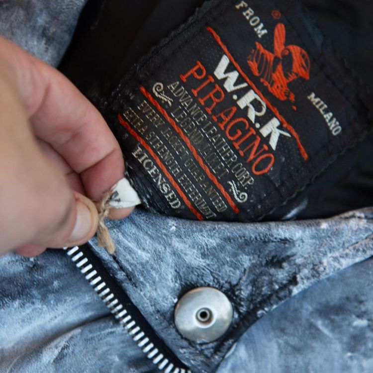 W.R.K Piragino leather jacket image 8