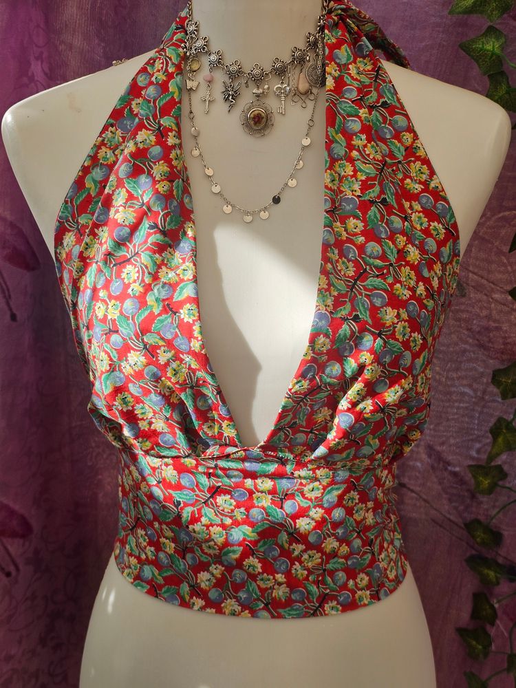 Floral Halterneck Top 3