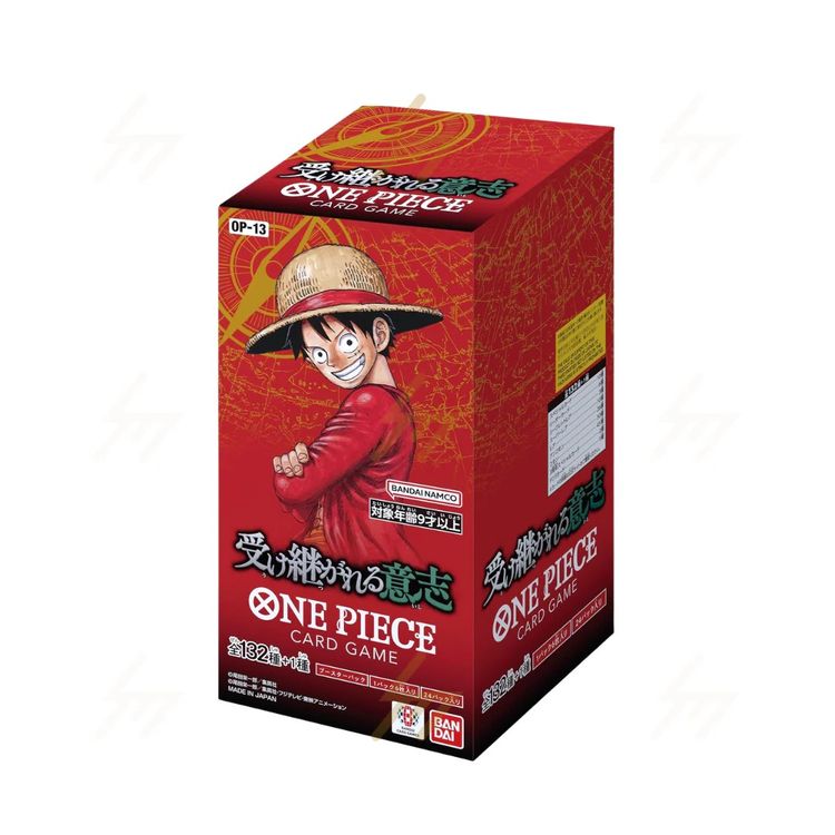 One Piece Japanese OP13 booster box . 