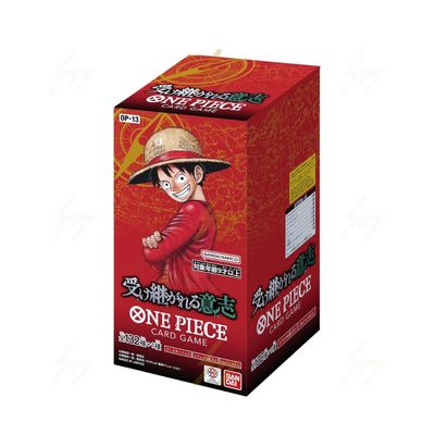 One Piece Japanese OP13 booster box .