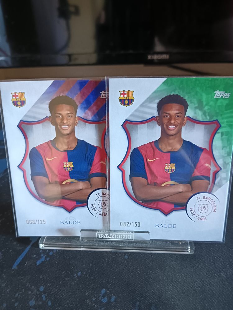  2 numeradas Balde 125 aniversario 