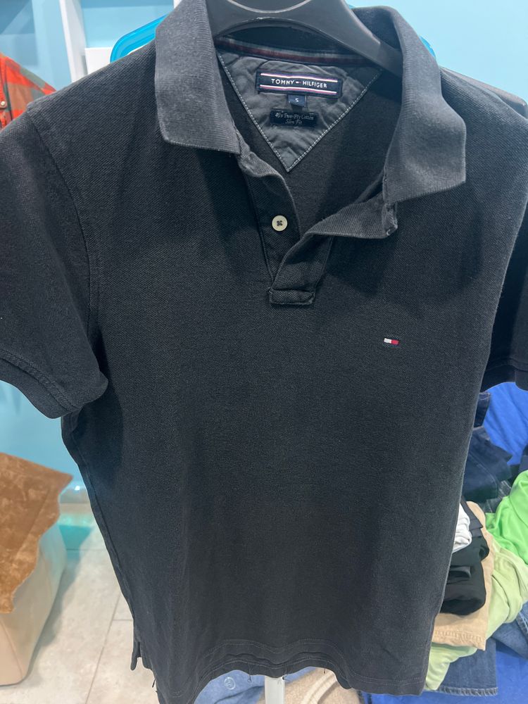 Tommy Hilfiger Black Polo Shirt