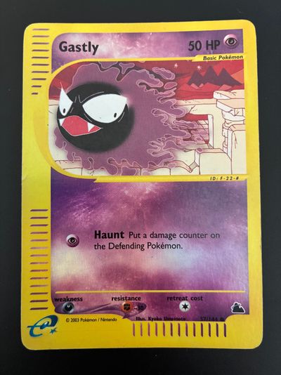 Gastly Skyridge REVERSE ENG LP Pokémon Card