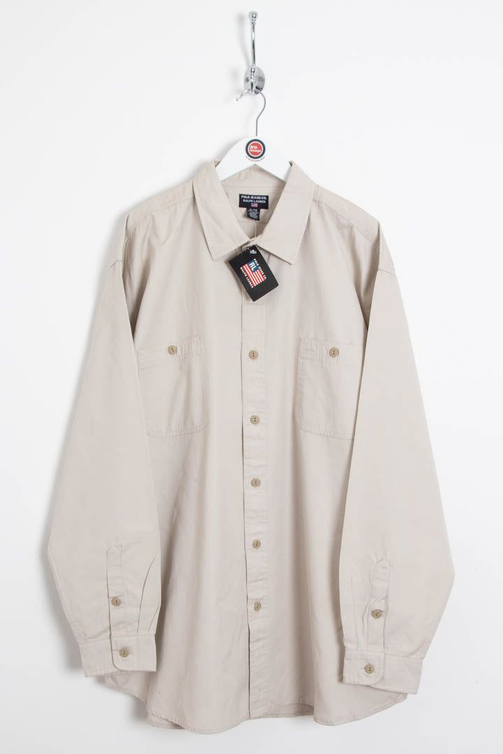 BNWT Ralph Lauren Polo Jeans Long Sleeve Utility Shirt (3XL) imagen 1