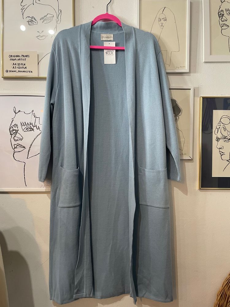 Kimchi Blue light blue long cardigan product image