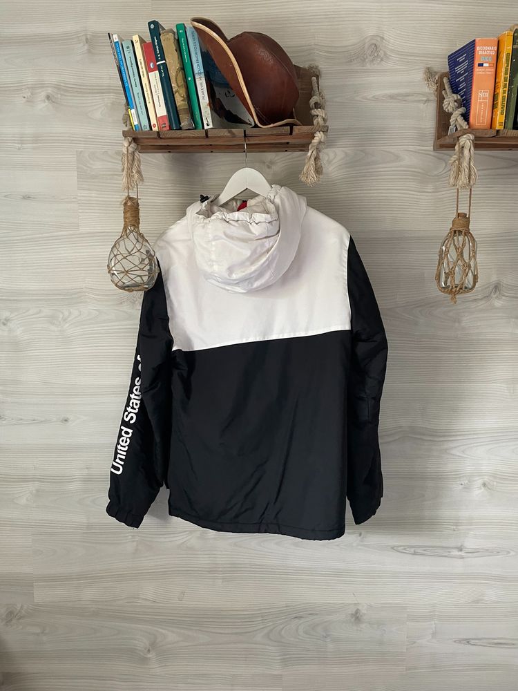 Pull&Bear Nasa Black And White Hooded Jacket 2
