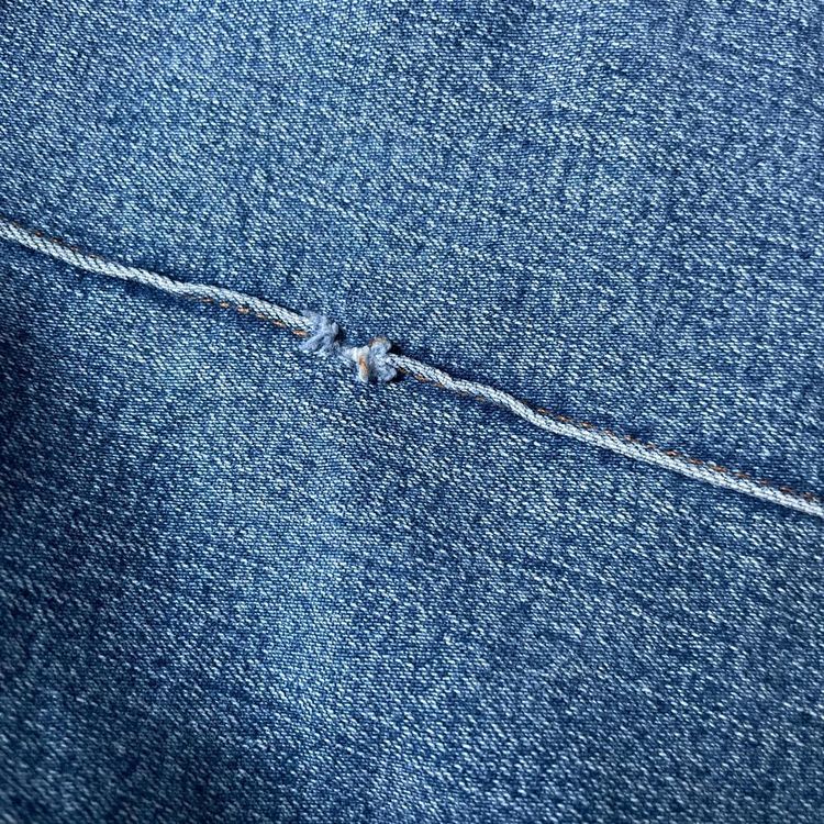 90s 00s low rise stretchy denim jeans with crossed waistband  image 4