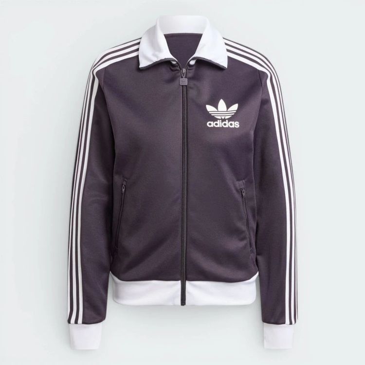 Adidas Women's Beckenbauer Aurora Black Track Jacket IY2219 imagen 5