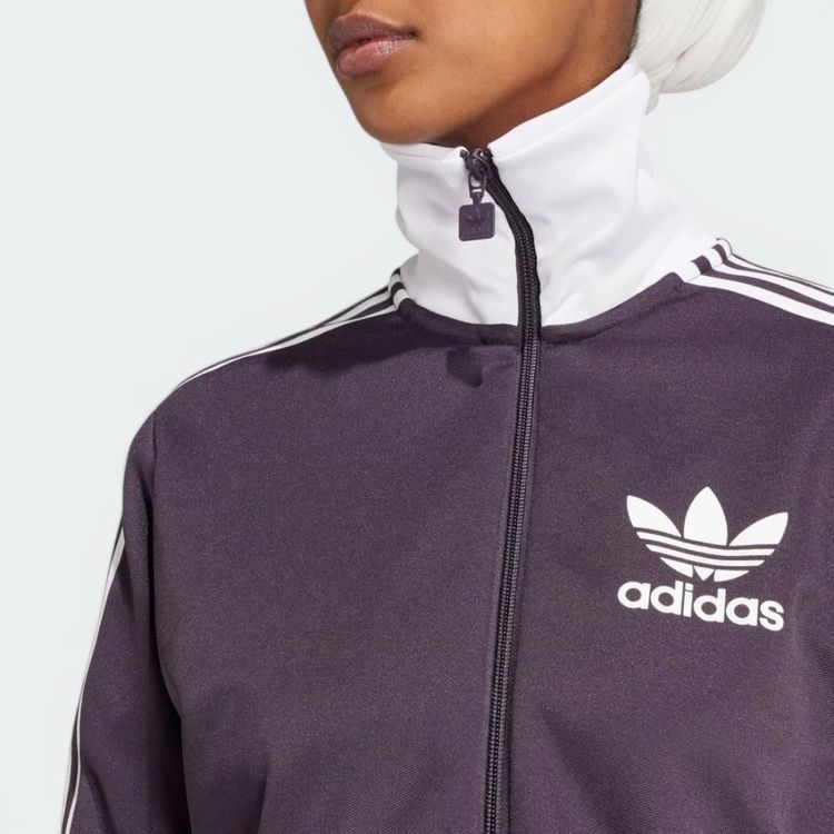 Adidas Women's Beckenbauer Aurora Black Track Jacket IY2219 imagen 6