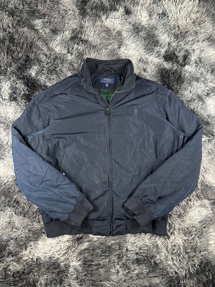 Polo Ralph Lauren harrington Navy Zip-Up Jacket