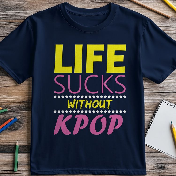 Life Sucks Without KPOP T-Shirt - 2