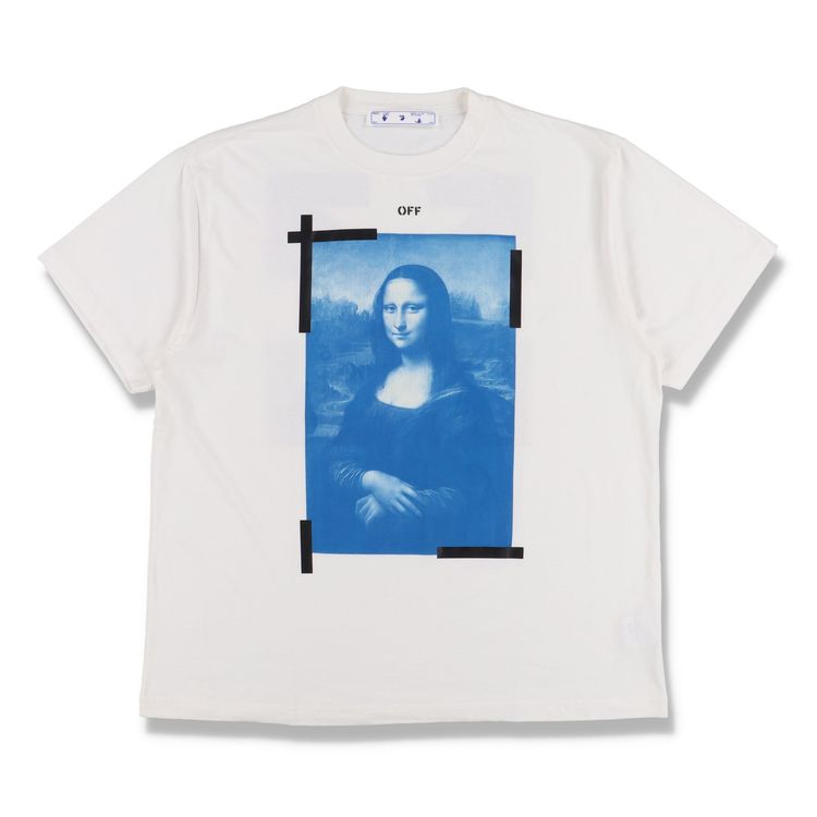 Off-White White Mona Lisa Arrows Oversized T-Shirt