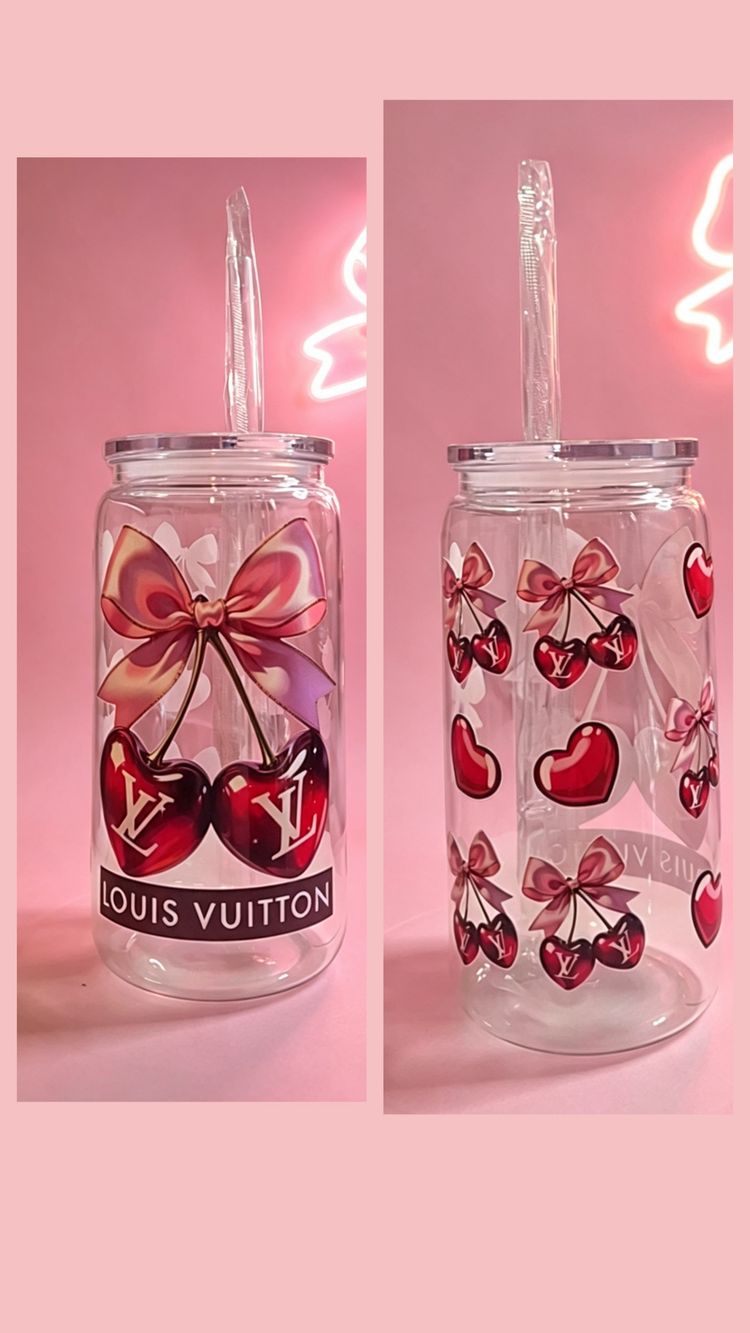 Louis Vuitton Louis Vuitton Clear Tumbler With Straw product image