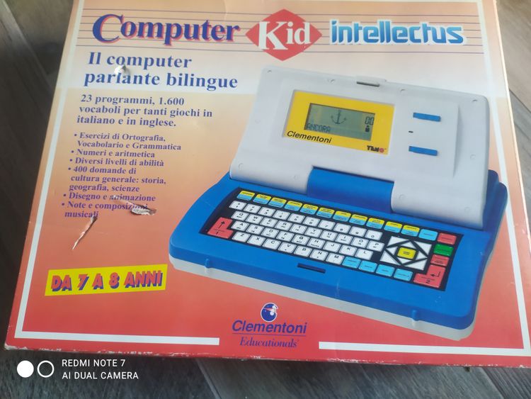 Clementoni Computer Kid Intellectus Educational Toy Computer image 2